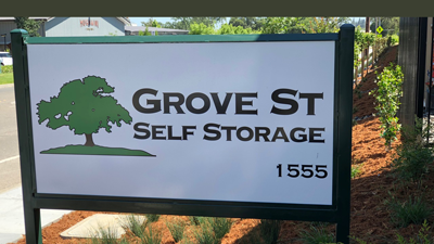 Healdsburg CA Grove St Self Storage